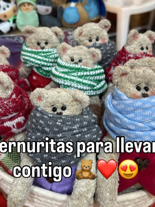 Ositos con bufanda